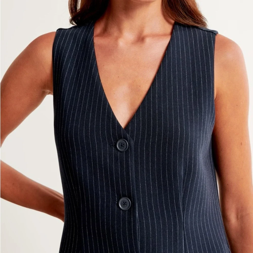 ABERCROMBIE MARA VEST MINI DRESS - Picture 3 of 5